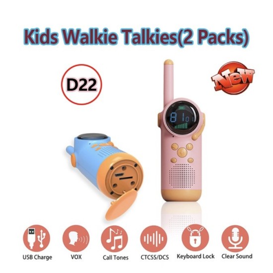 D22 Kids Walkie Talkies