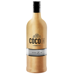 COCONUT  Flavored VODKA  Golden bottle 37,5% vol. ...